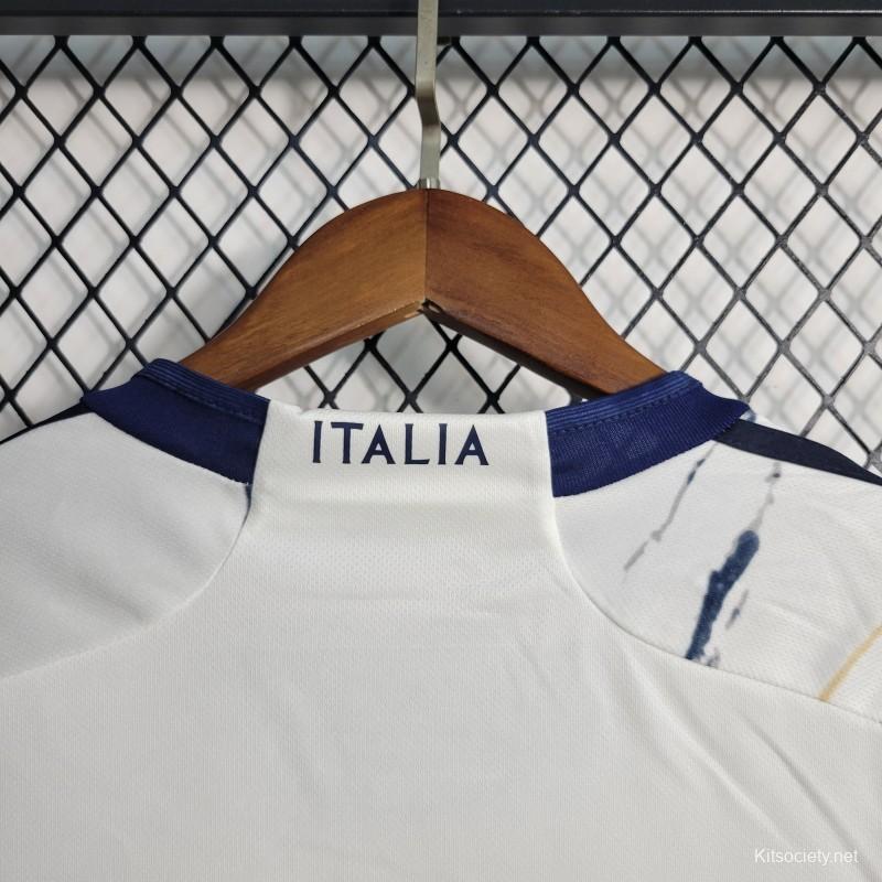 2023 Italy x Versace Special Edition White Jersey - Kitsociety