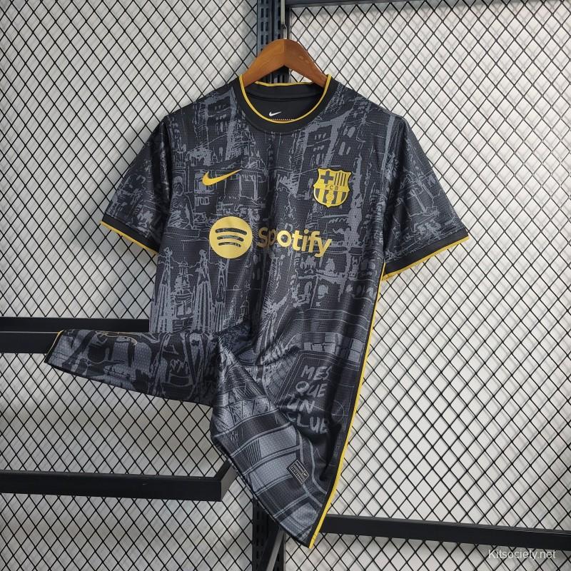 Barcelona release new black and gold away kit for 2020-21 - Barca