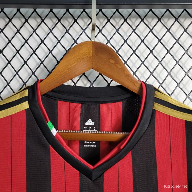 AC Milan Home 09/10 Long Sleeve Retro Jersey