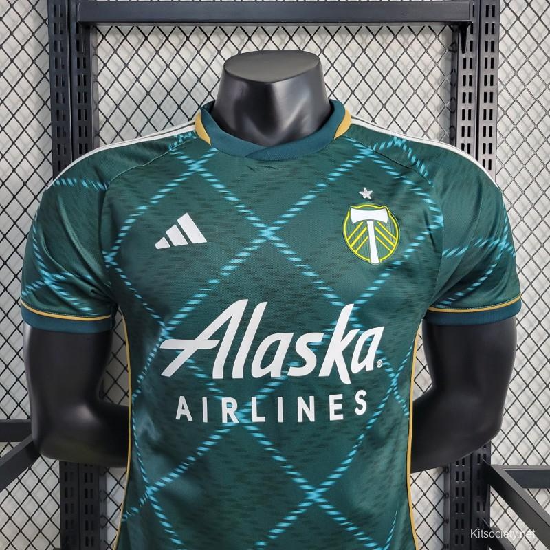 23-24 Portland Timbers Home Jersey - Kitsociety