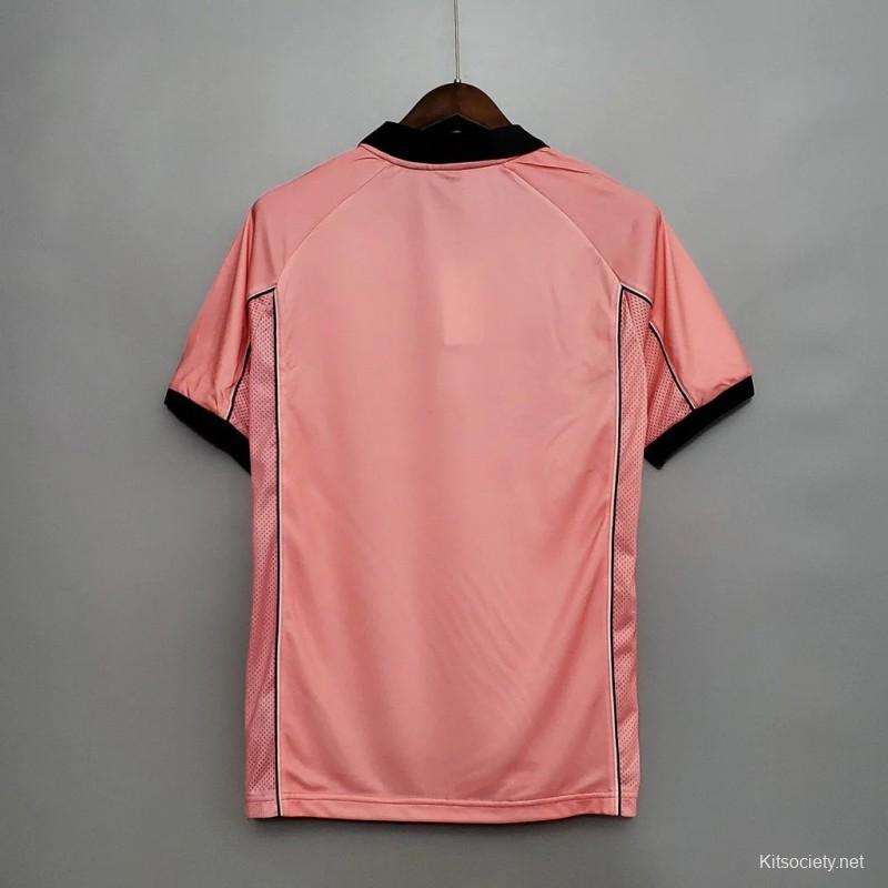 Retro 97/98 Juventus Away Pink Jersey - Kitsociety