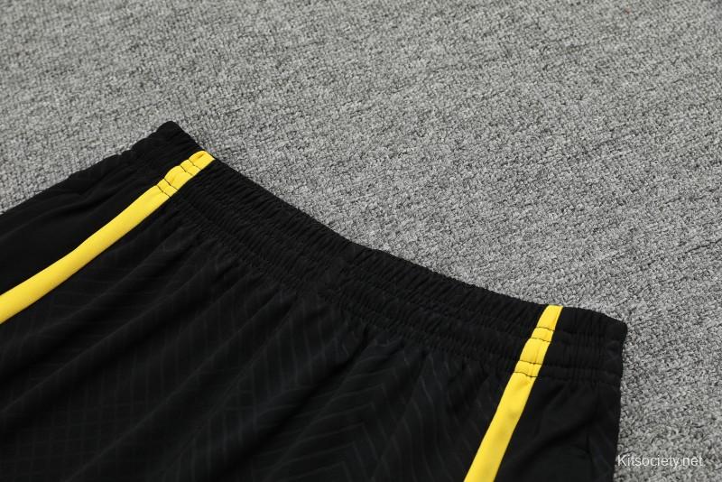 23 24 NBA Lakers Black Shorts - Kitsociety