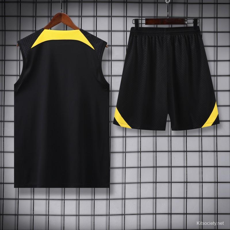 23 24 NBA Lakers Black Shorts - Kitsociety