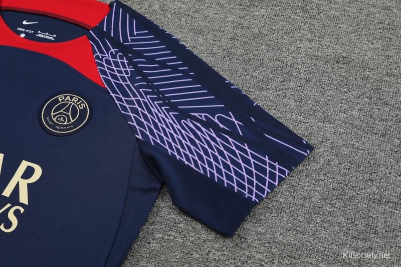 23-24 PSG Special Edition Black Purple Jersey - Kitsociety