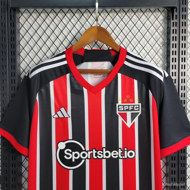 Sao Paulo Away Soccer Football Jersey Shirt - 2021 2022 Adidas Brazil