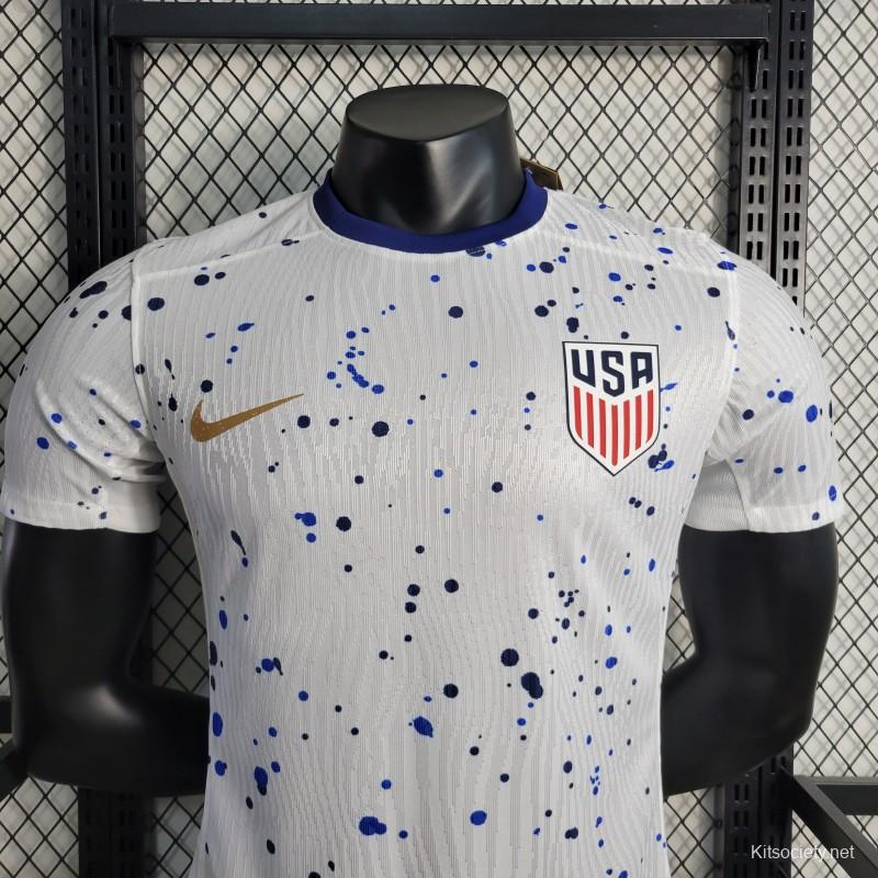 Player Version 23-24 USA Home Jersey - Kitsociety