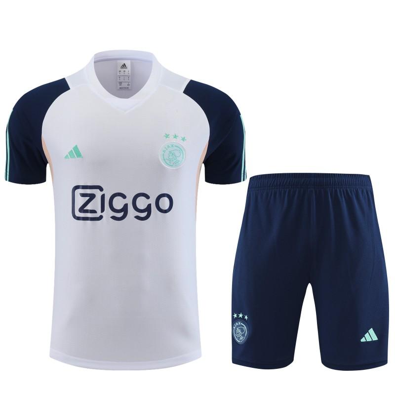 23-24 Ajax Training Blue Jersey - Kitsociety