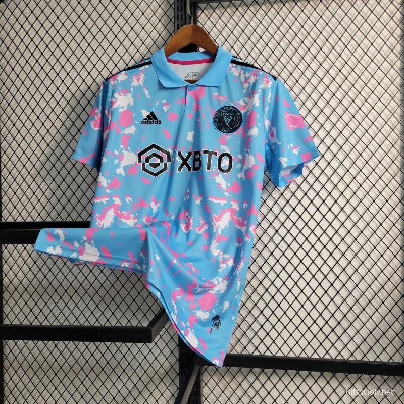 23/24 Inter Miami Blue Training Jersey - Kitsociety