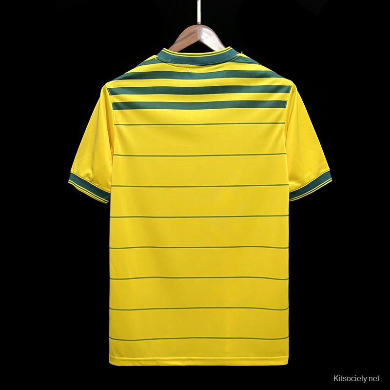 Retro Brazil 1984 Home Jersey - Kitsociety