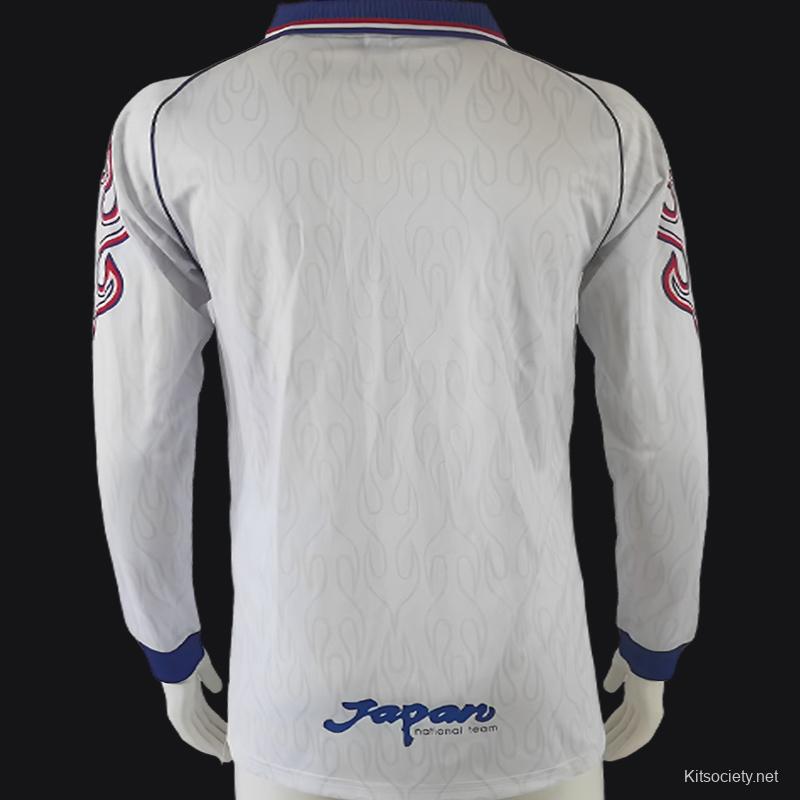 Retro 1998 Japan Long Sleeve Soccer Jersey