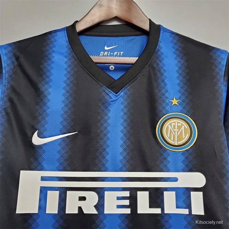Retro Inter Milan Away Football Shirt 10/11 - SoccerLord