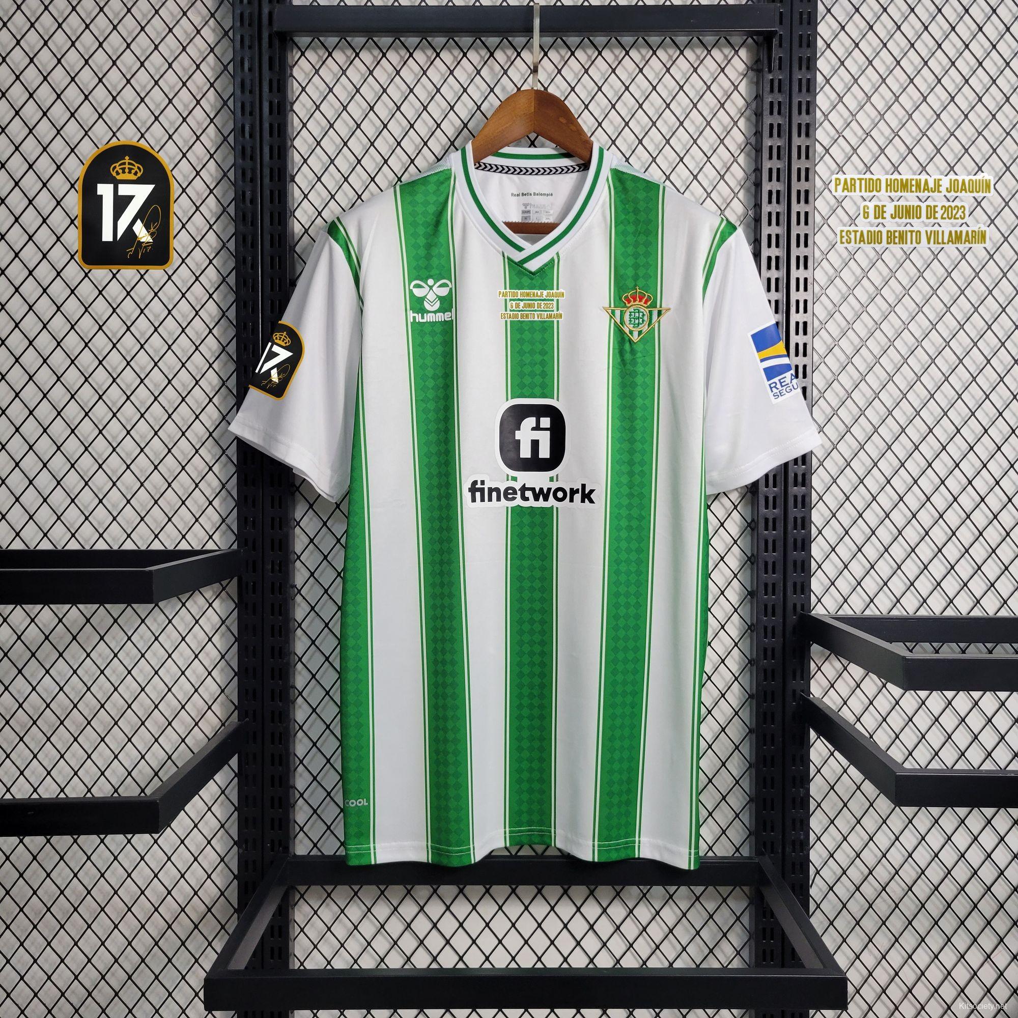 BETIS 2002 2003 JOAQUIN 17 HOME SHIRT (Very good) L – Foot-Jerseys