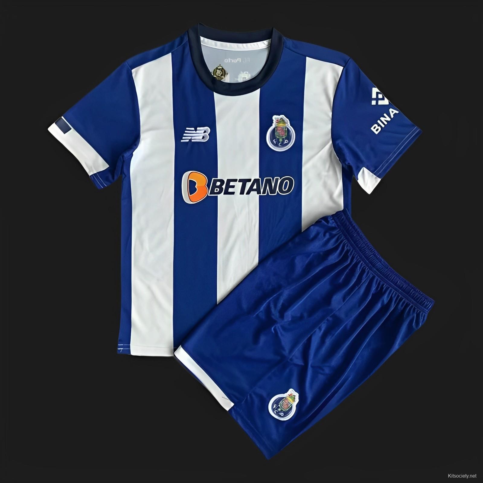 New Balance 2022-2023 Porto Home Shirt (Kids)