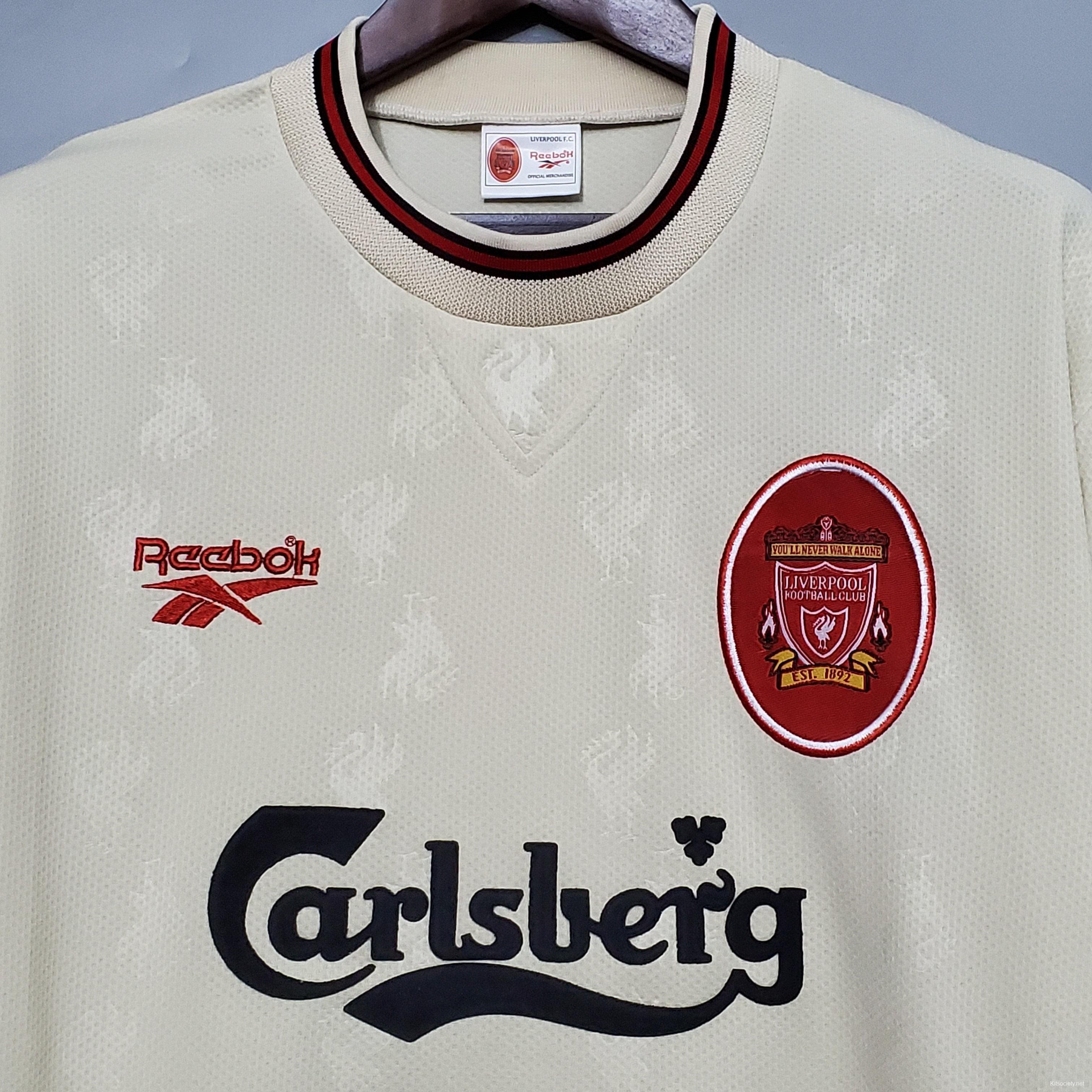 Liverpool 1994-1996 Premier League Retro Jersey - Retro Sports Locker