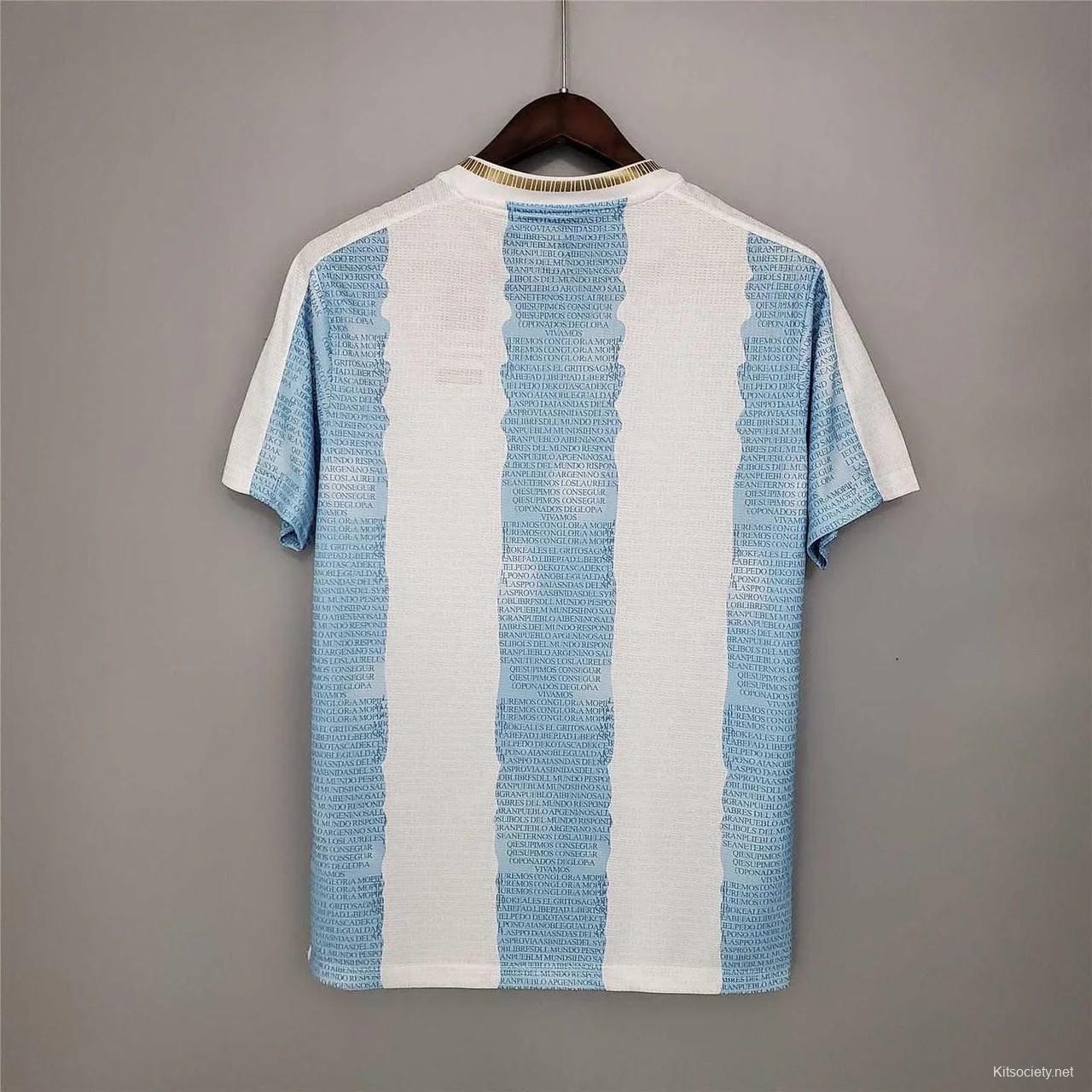 Argentina Jersey 2001 - Commemorative Edition Maradona – Retros League