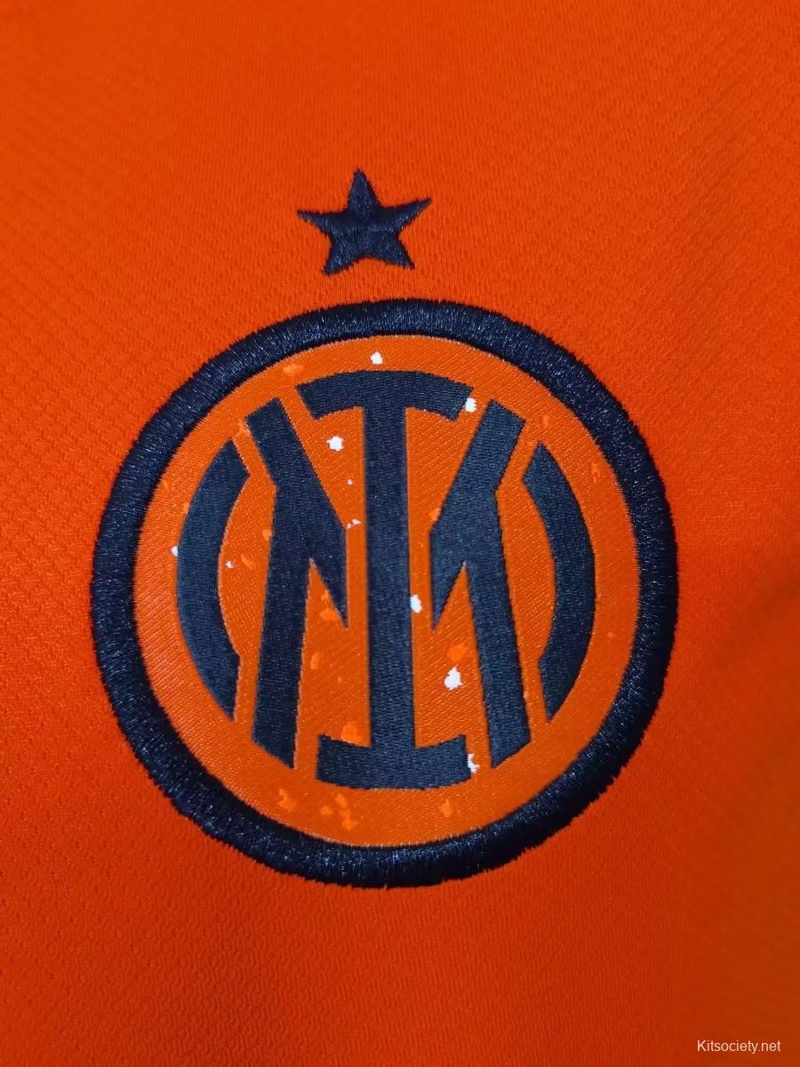 Nike Inter Milan Third Shirt 2023 2024 Juniors - Orange