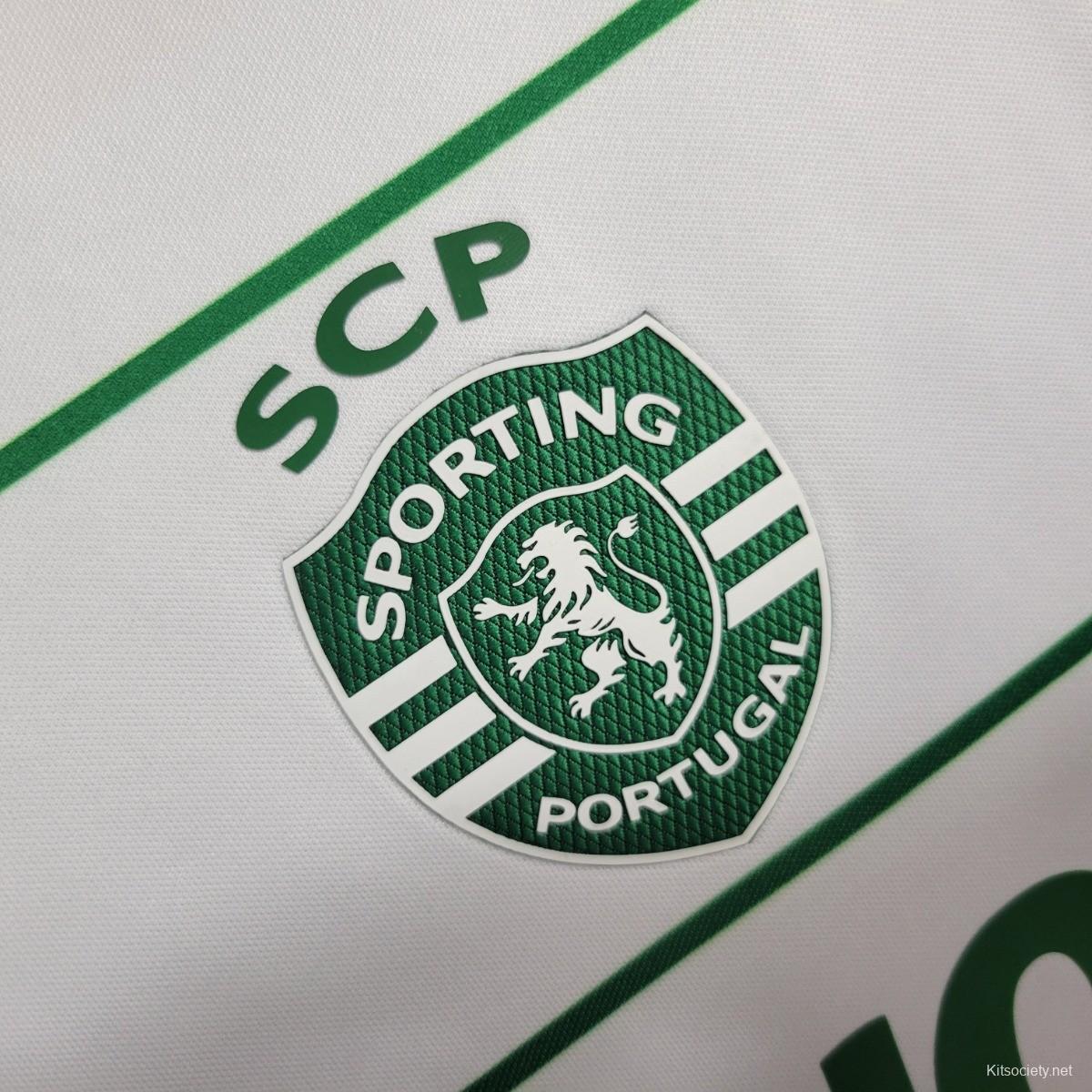 22 23 Sporting Lisbon Away Soccer Jersey - Kitsociety