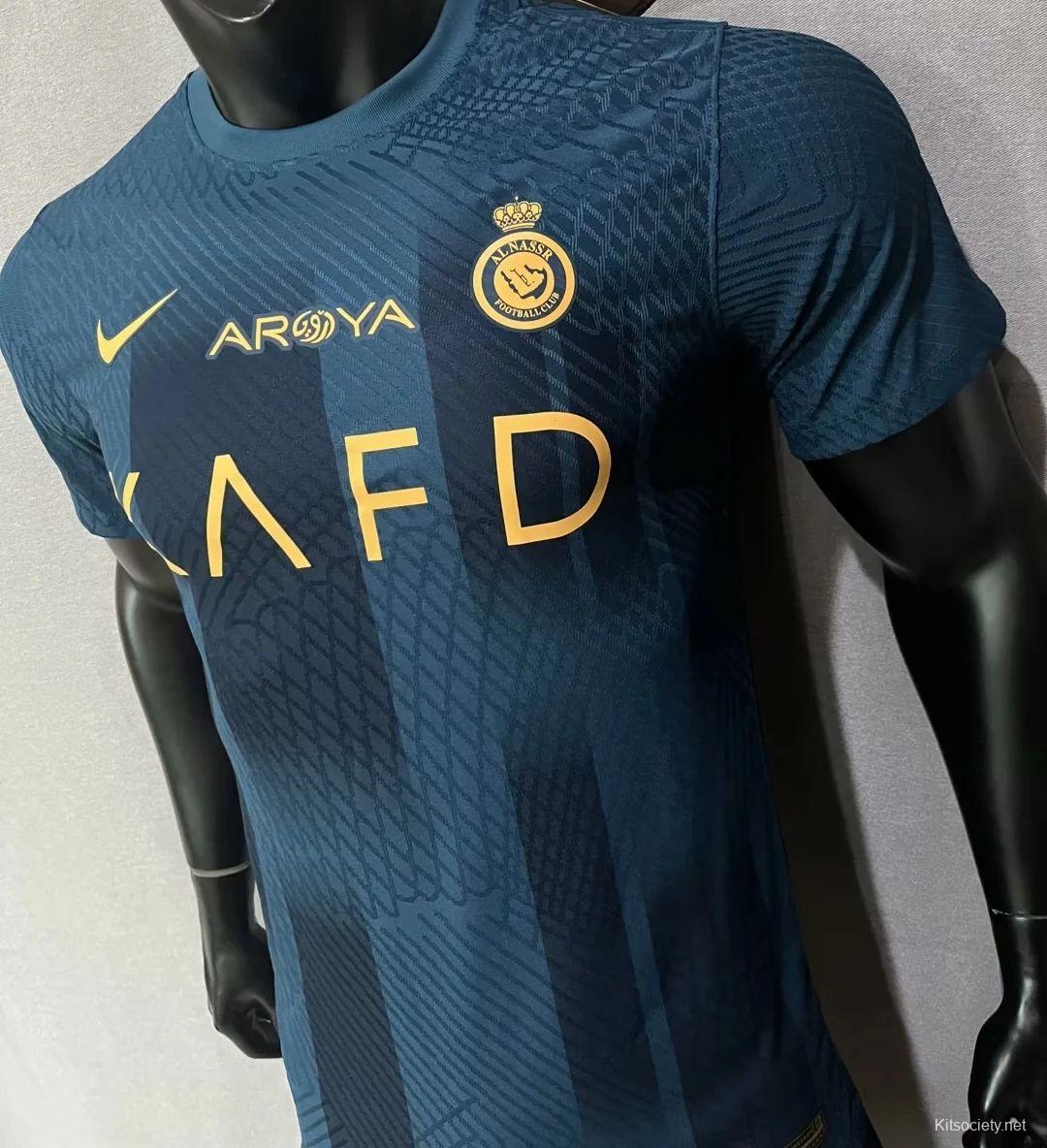 Al-Nassr FC 2023/24 Nike Away Kit - FOOTBALL FASHION